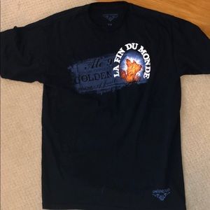 Navy Blue Vintage Unibroue Brewery Tee